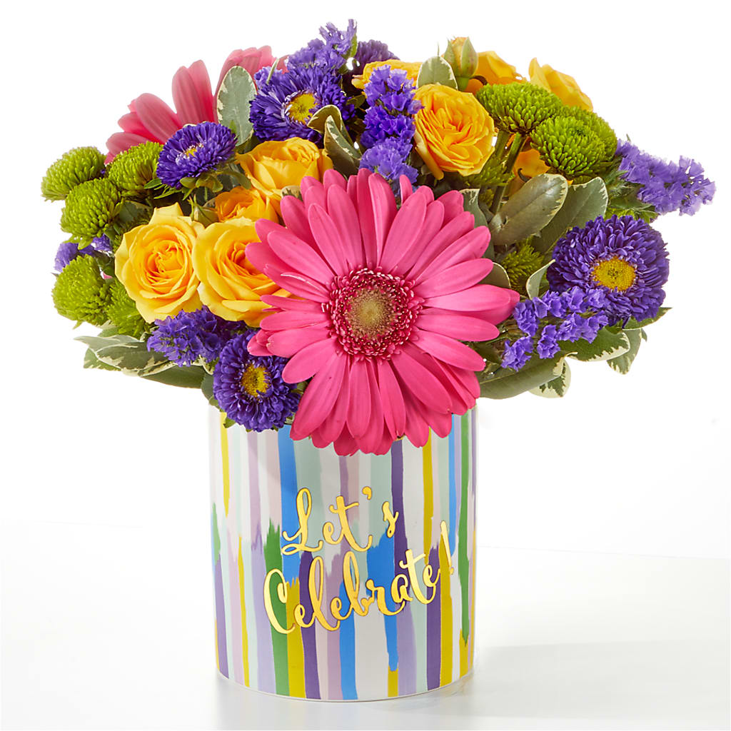Cheers to You Bouquet – Garden City Florist, Arlington VA