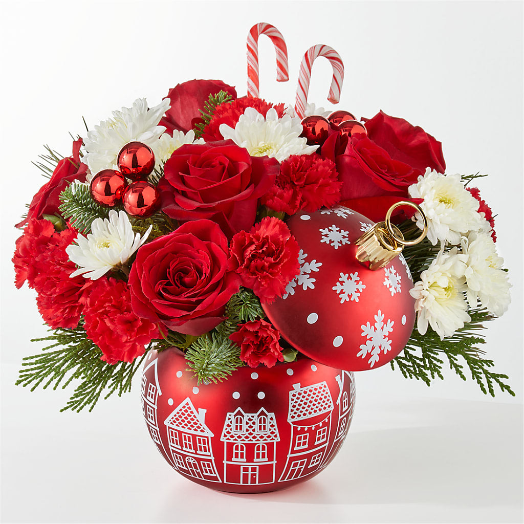 Cheer in the Air Ornament – Garden City Florist, Arlington VA
