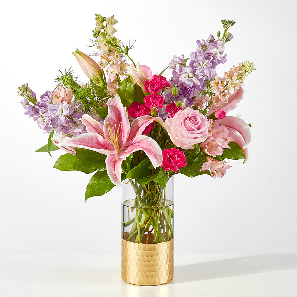 Mauvelous Bouquet – Garden City Florist, Arlington VA