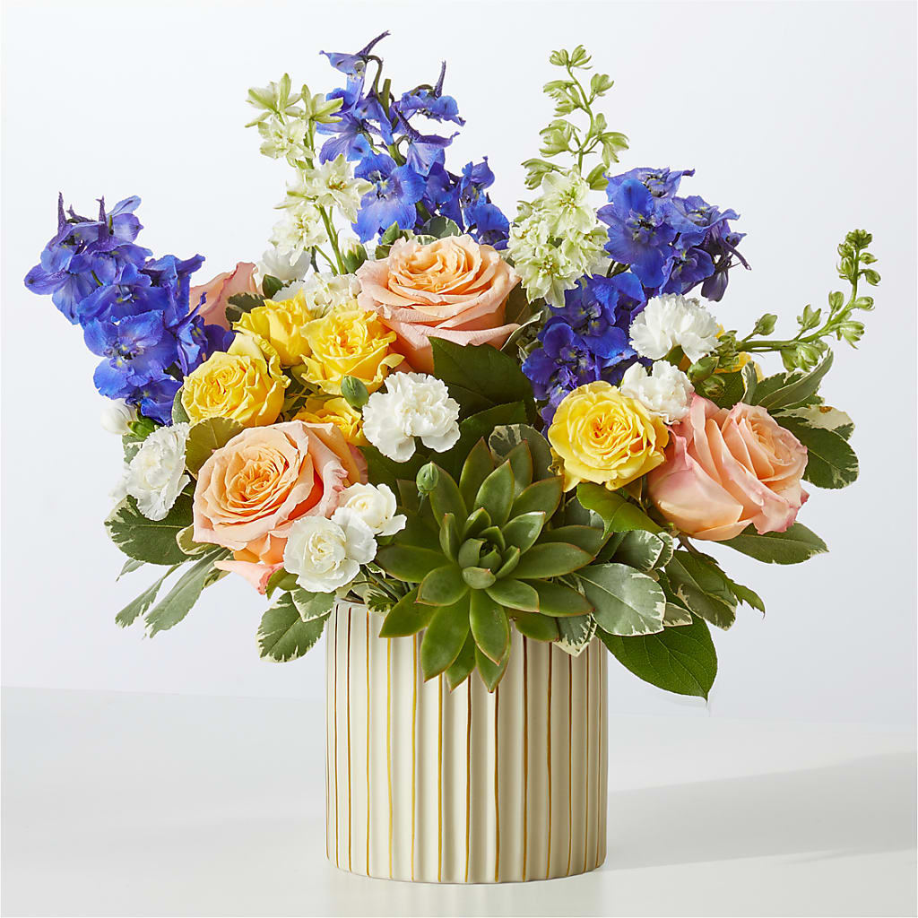 Cobalt Reverie Bouquet – Garden City Florist, Arlington VA