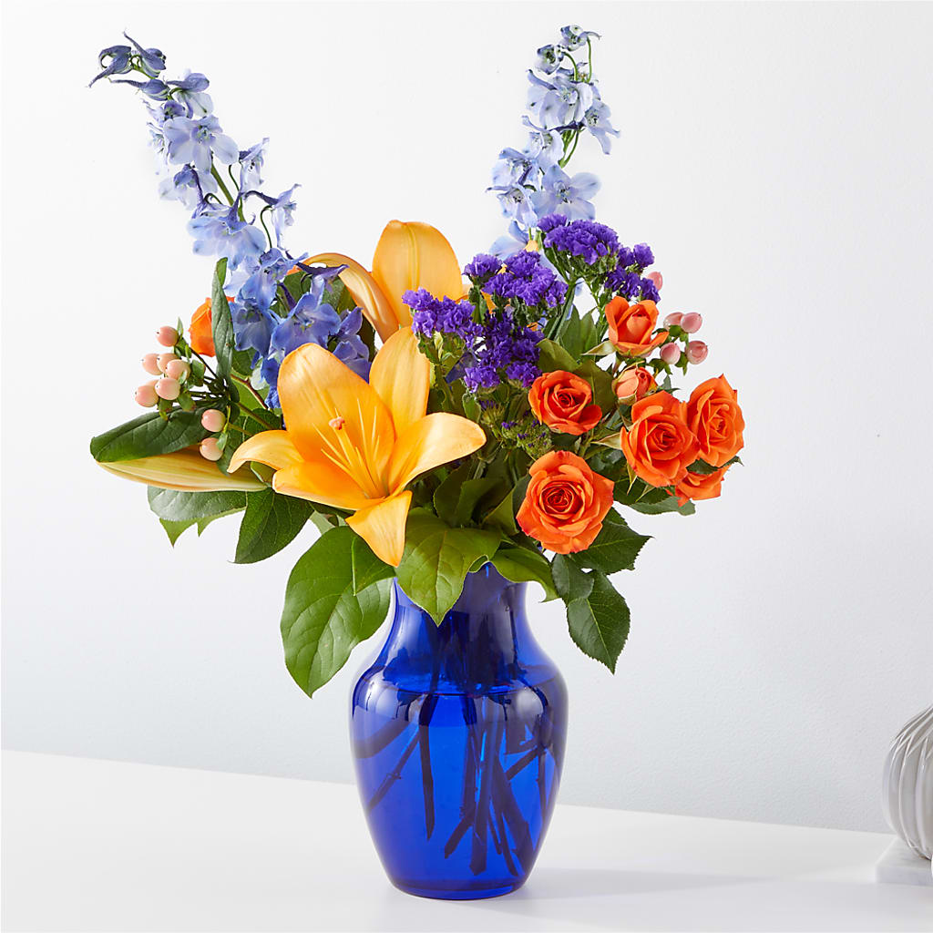Radiant Citrus Bouquet – Garden City Florist, Arlington VA