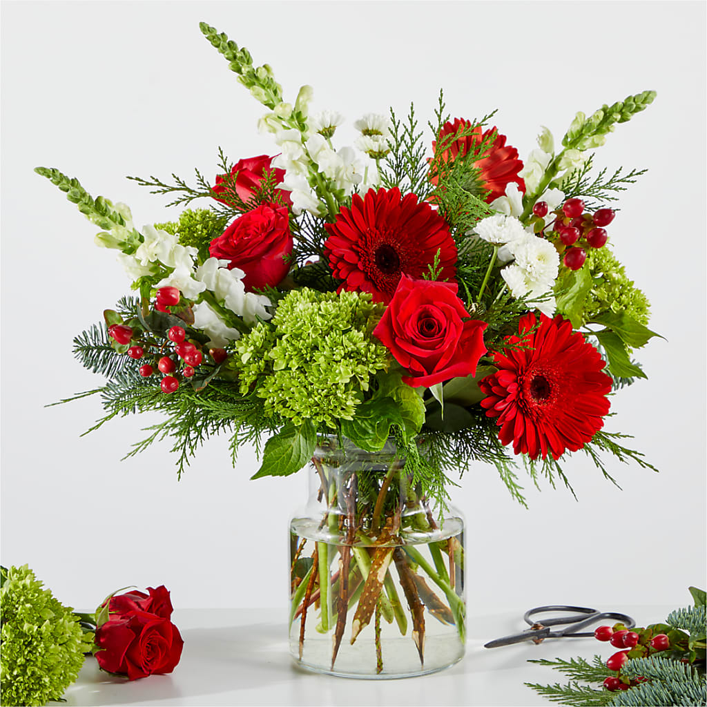 Merry Moment Bouquet – A Florist Original – Garden City Florist, Arlington VA