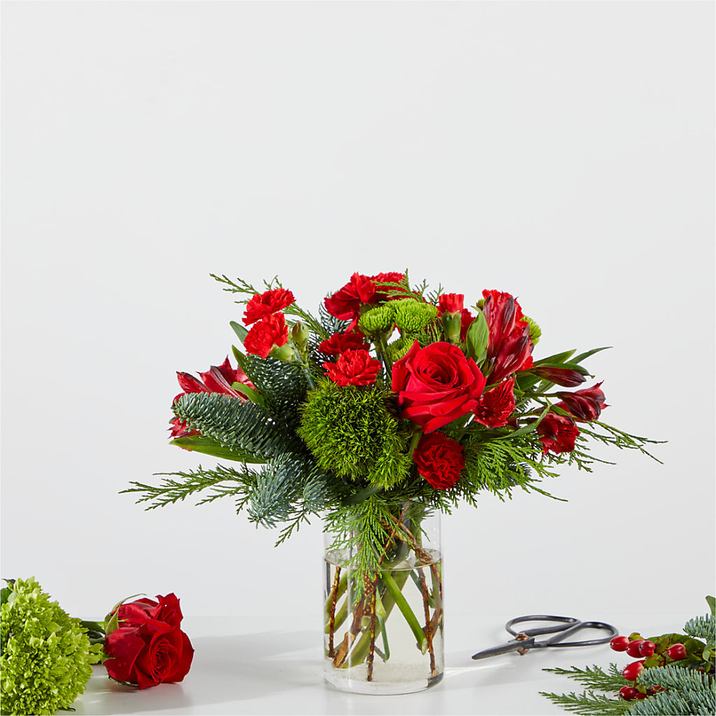 Merry Moment Bouquet – A Florist Original – Garden City Florist, Arlington VA