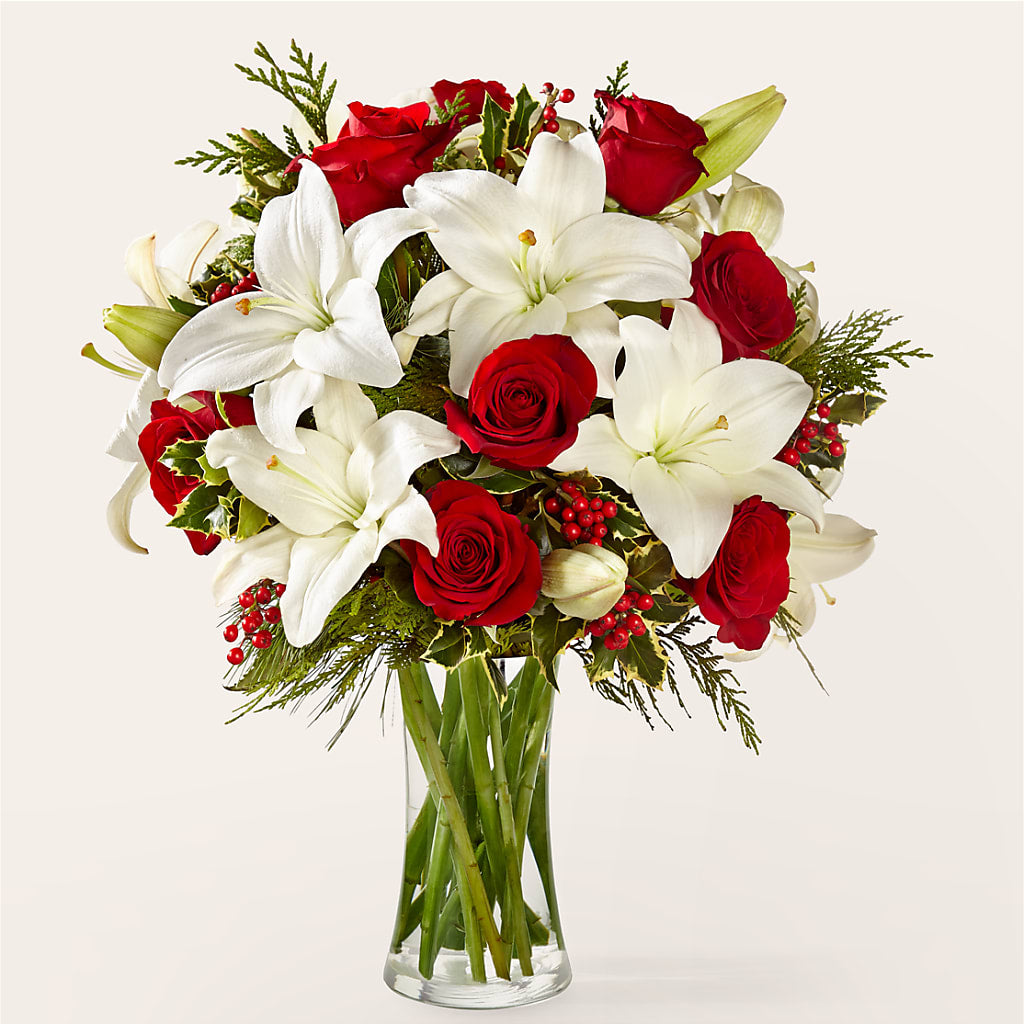 Sparkling Snowflakes Bouquet – Garden City Florist, Arlington VA