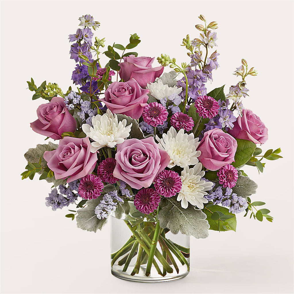 Violet Frost Bouquet – Garden City Florist, Arlington VA