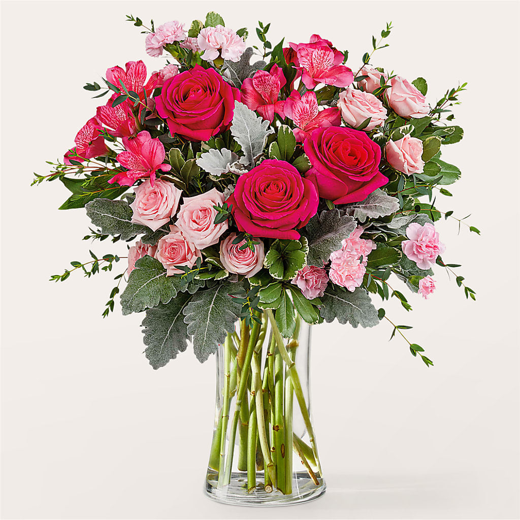 Tickled Pink Bouquet – Garden City Florist, Arlington VA