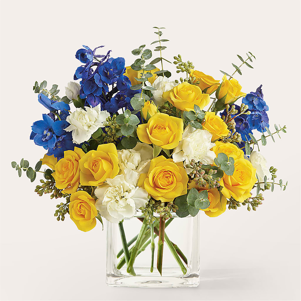 Sparkling Citrine Bouquet – Garden City Florist, Arlington VA