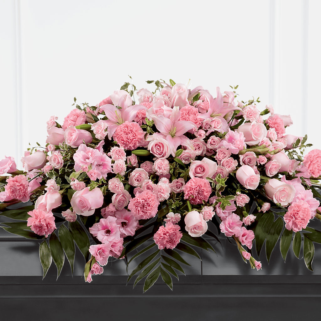 Garden of Comfort Casket Spray (Standard) – Garden City Florist, Arlington VA