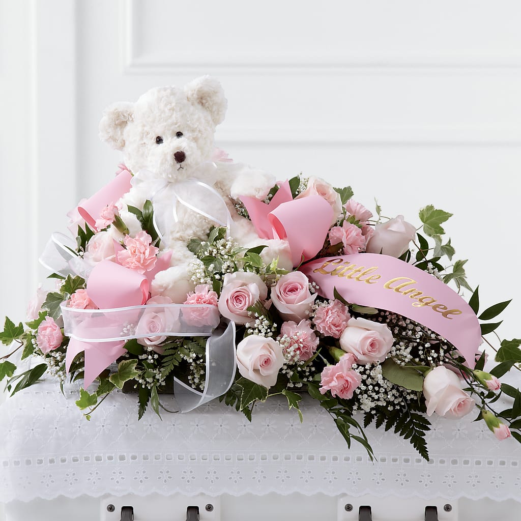 Touch of Sympathy Casket Spray – Garden City Florist, Arlington VA