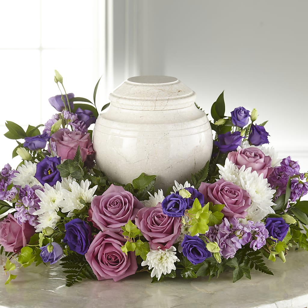 Blooming Sympathy Cremation Adornment – Garden City Florist, Arlington VA
