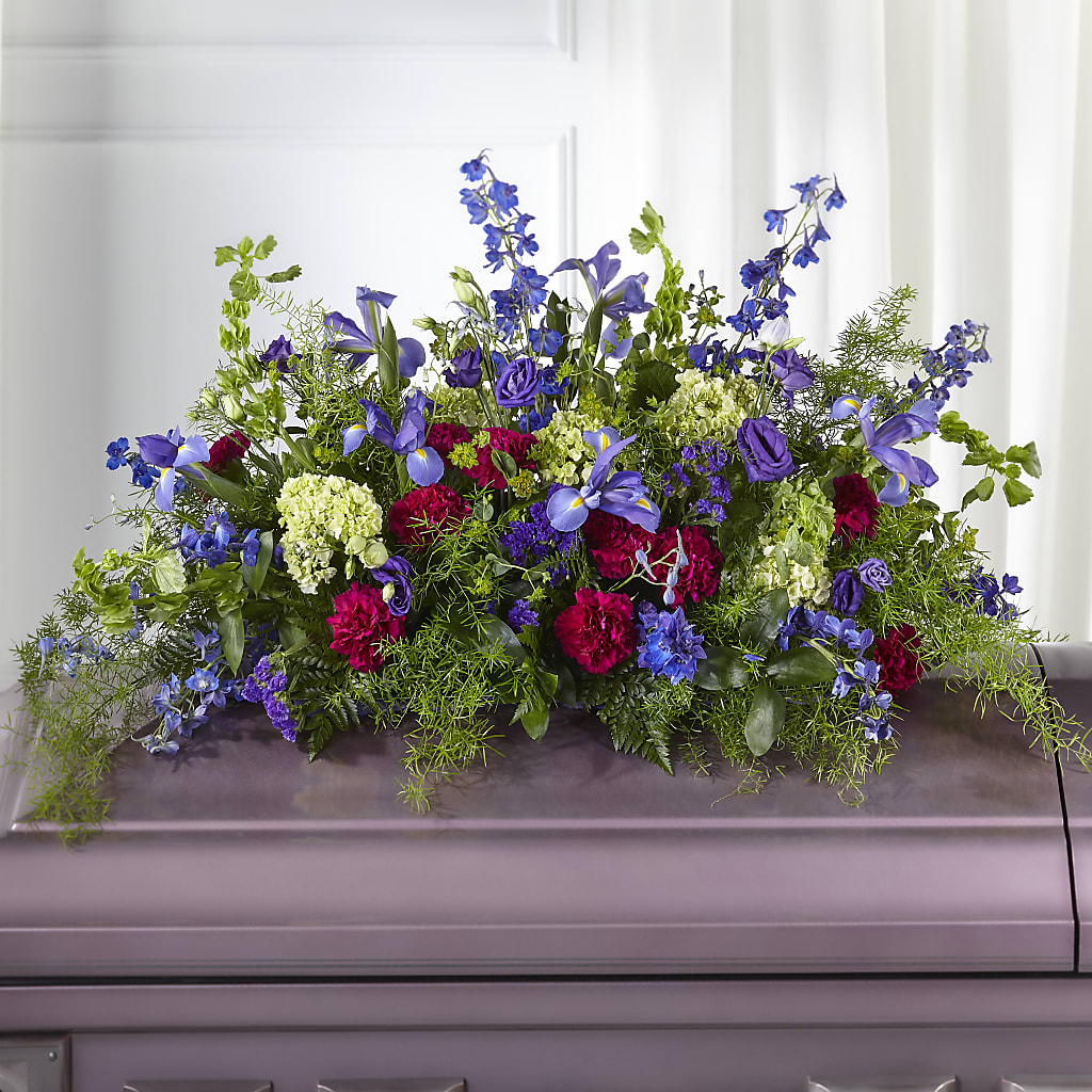 Always Treasured Casket Spray – Garden City Florist, Arlington VA