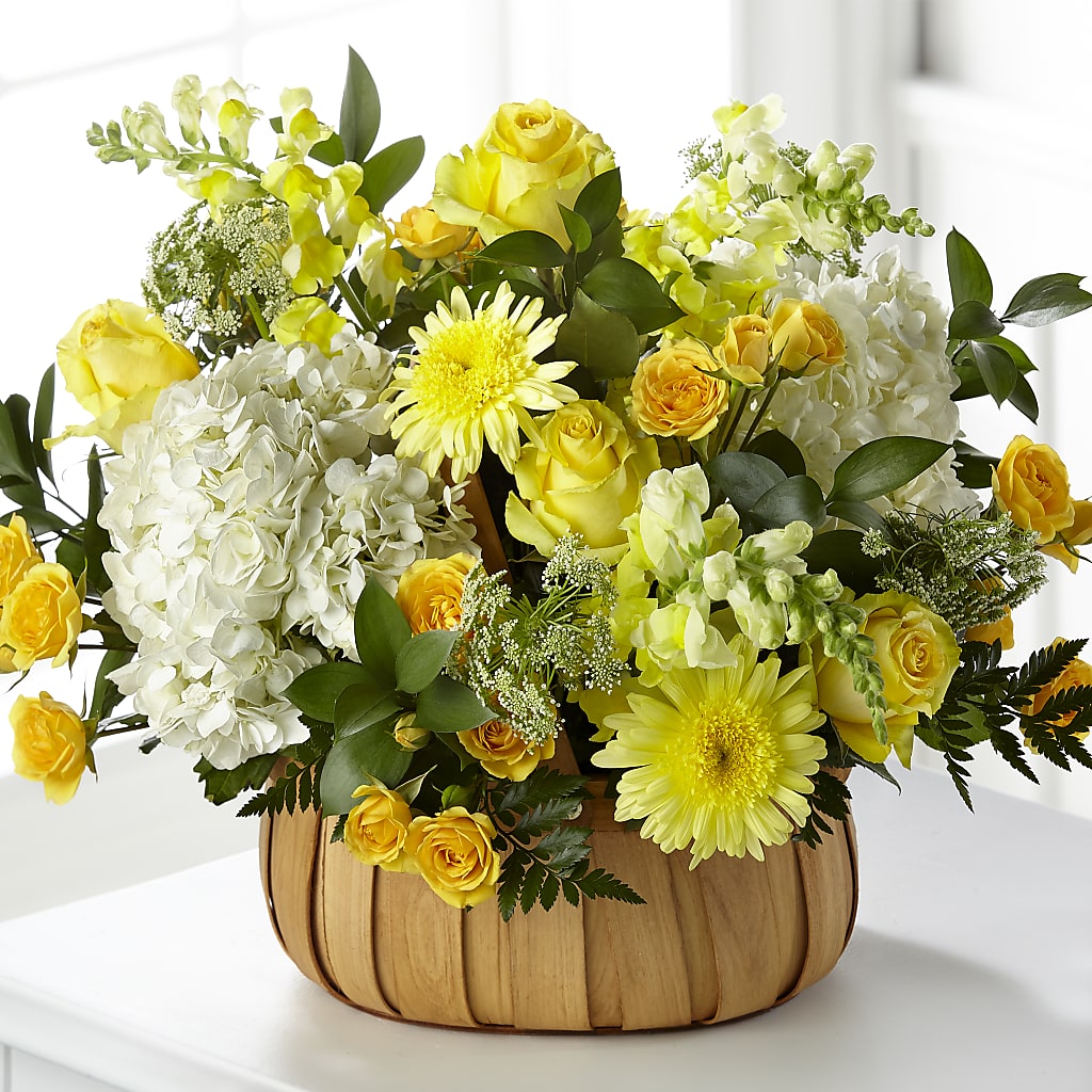Rustic Remembrance Basket – Garden City Florist, Arlington VA