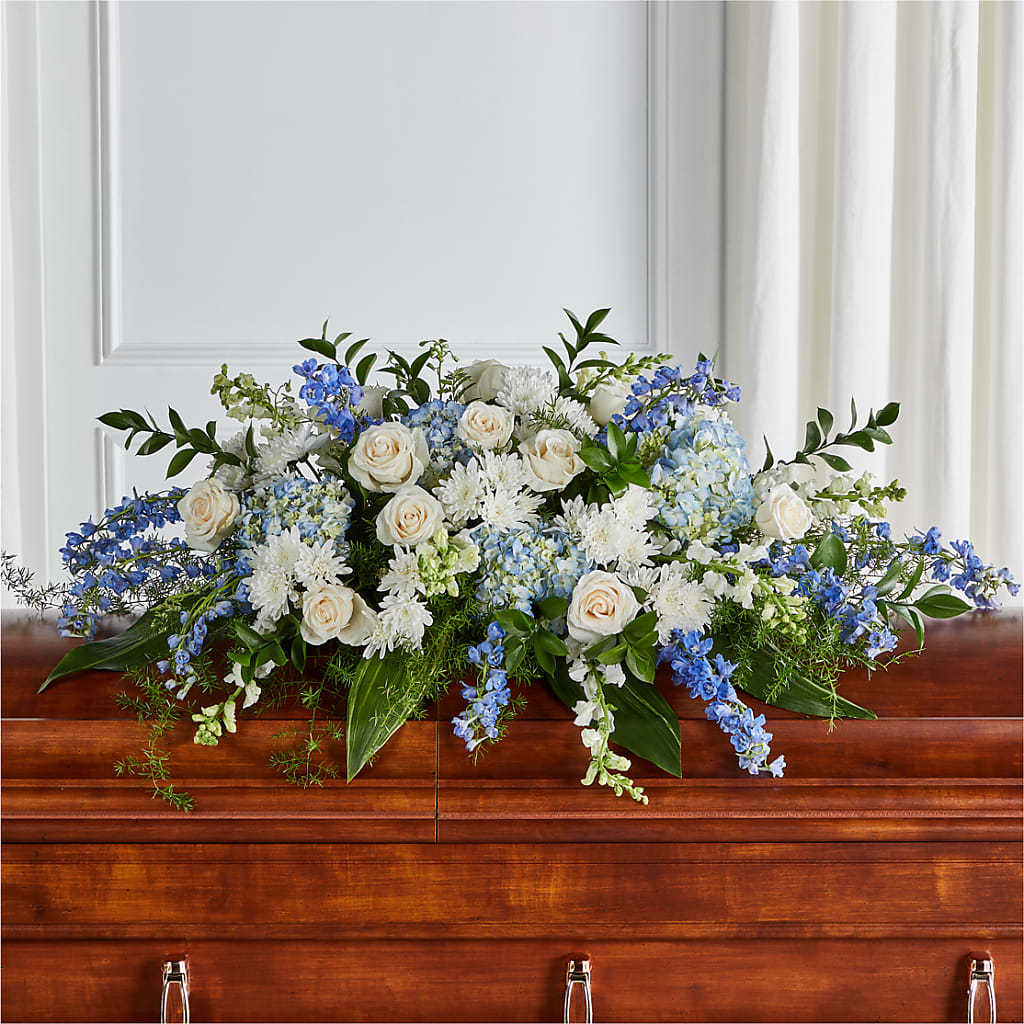 Timeless Essence Casket Spray – Garden City Florist, Arlington VA