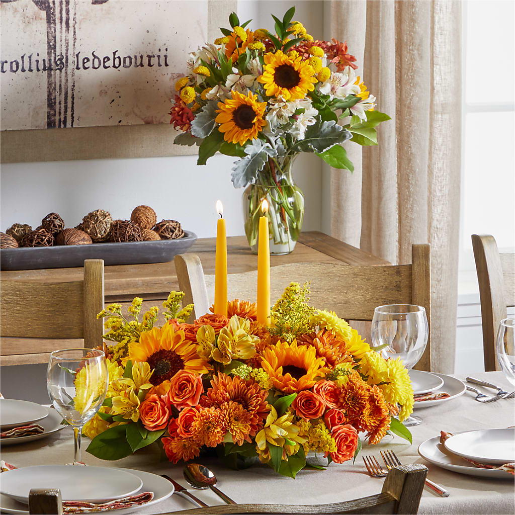 Golden Gathering Bundle – Garden City Florist, Arlington VA