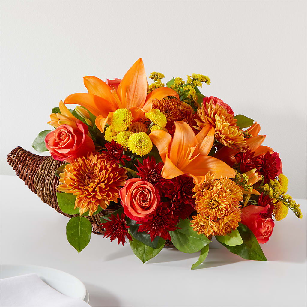 Bouquet of Blessings Cornucopia – Garden City Florist, Arlington VA