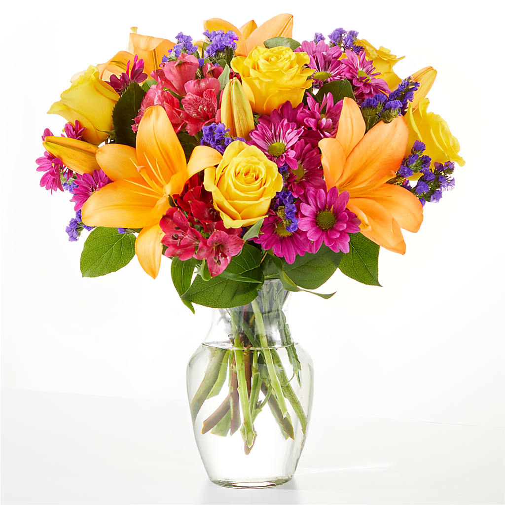Colorful Visions Bouquet – Garden City Florist, Arlington VA
