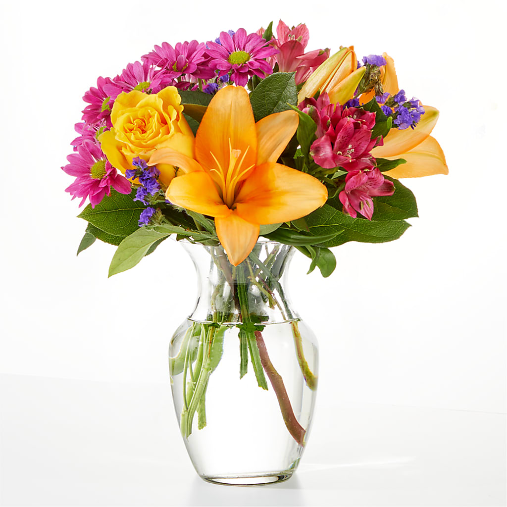Colorful Visions Bouquet – Garden City Florist, Arlington VA