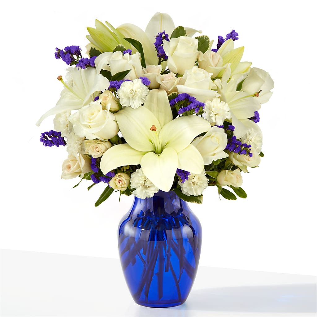 Sapphire Rush Bouquet – Garden City Florist, Arlington VA