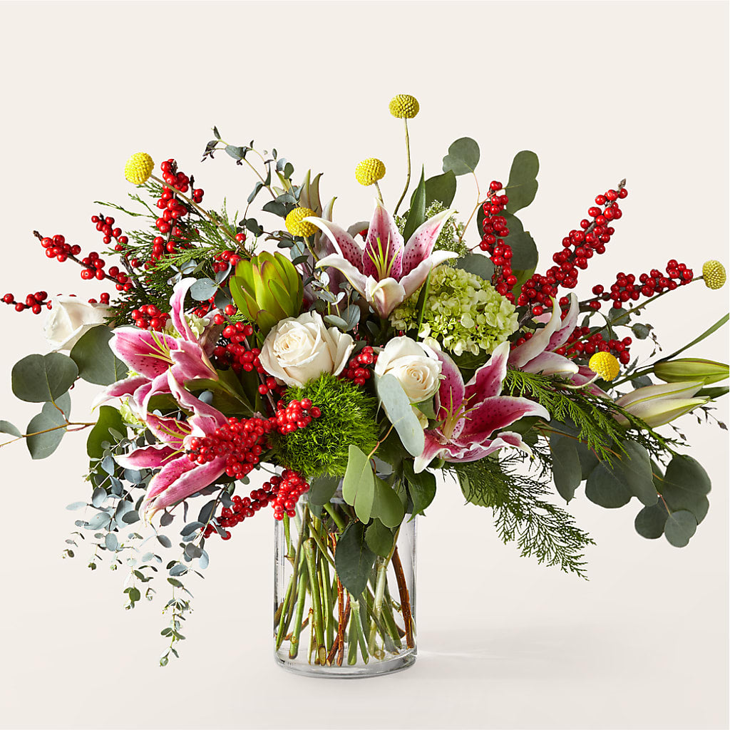 Berry & Bright Bouquet – Garden City Florist, Arlington VA