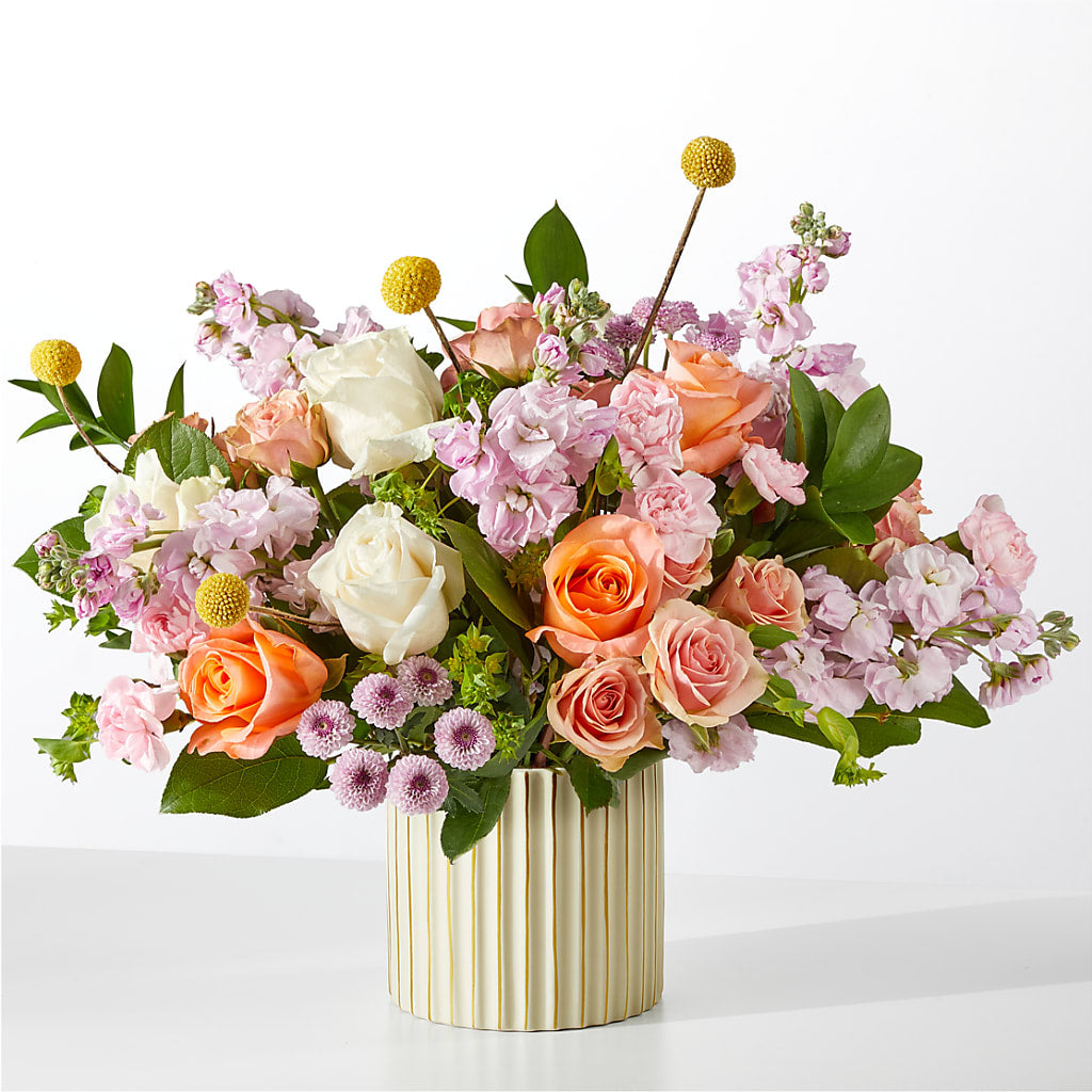 French Market Bouquet with Ivory Vase – Garden City Florist, Arlington VA