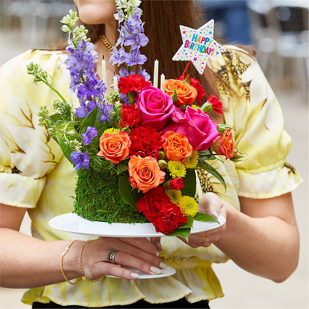 Best Year Yet Floral Cake – Garden City Florist, Arlington VA