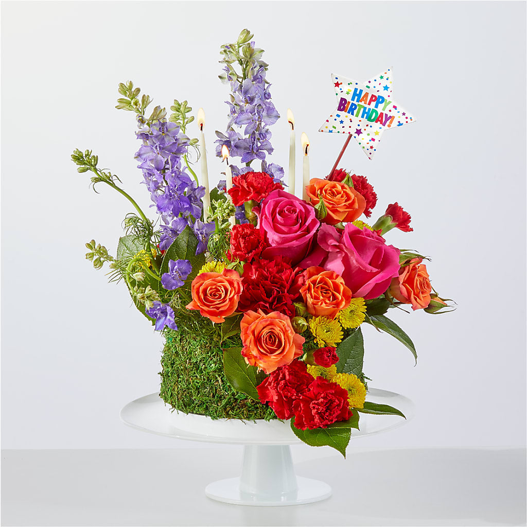 Best Year Yet Floral Cake – Garden City Florist, Arlington VA