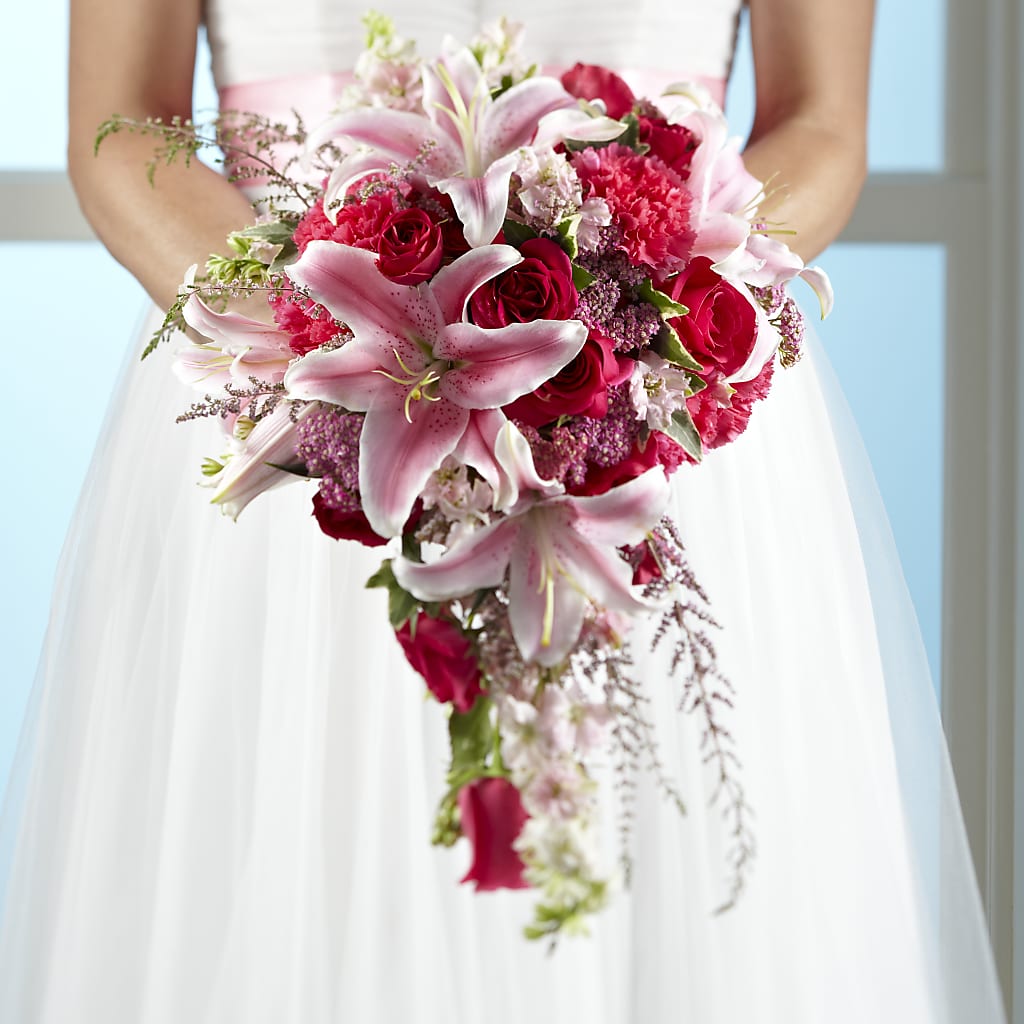 Lily & Rose Bouquet – Garden City Florist, Arlington VA
