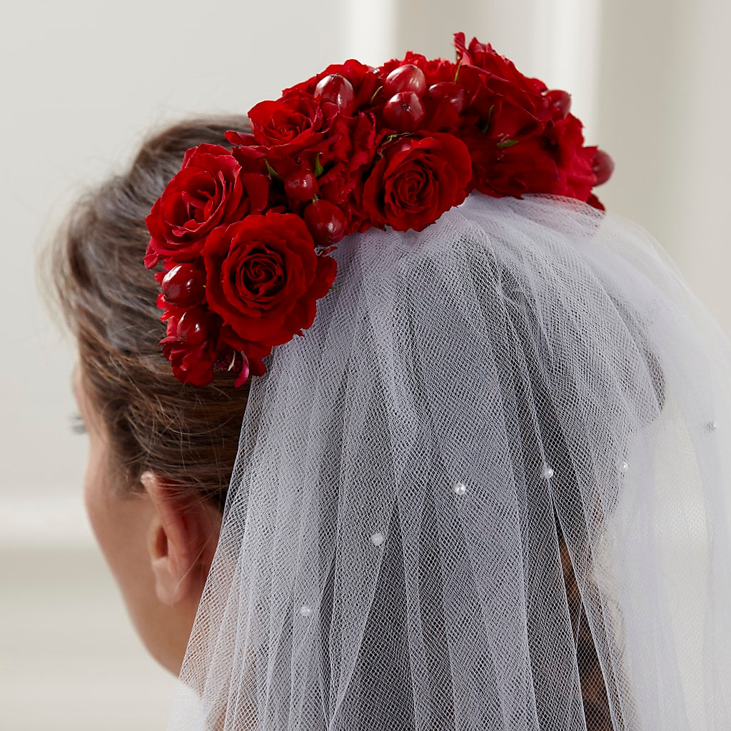 Heart's Happiness Hair Decor – Garden City Florist, Arlington VA