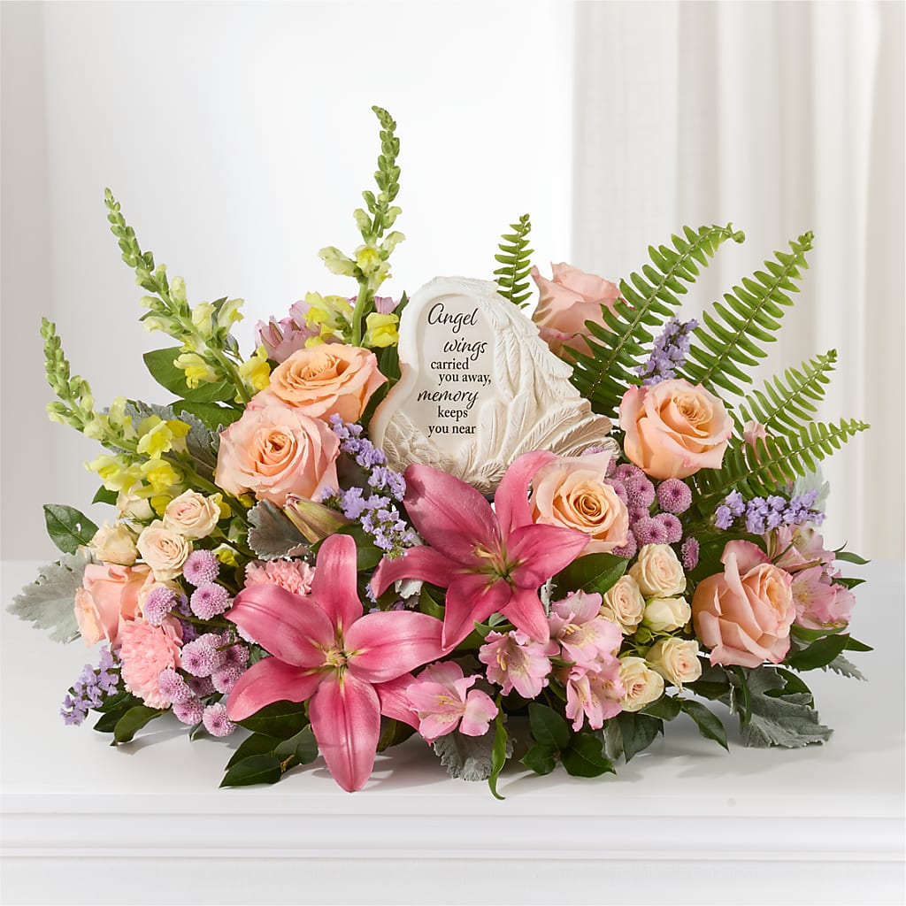Gentle Light Arrangement –  Garden City Florist, Arlington VA