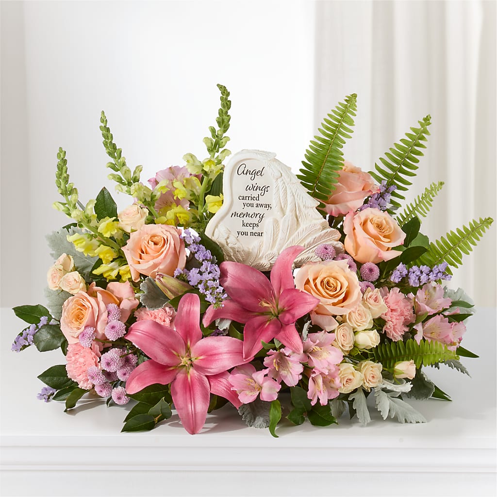 Gentle Light Arrangement –  Garden City Florist, Arlington VA