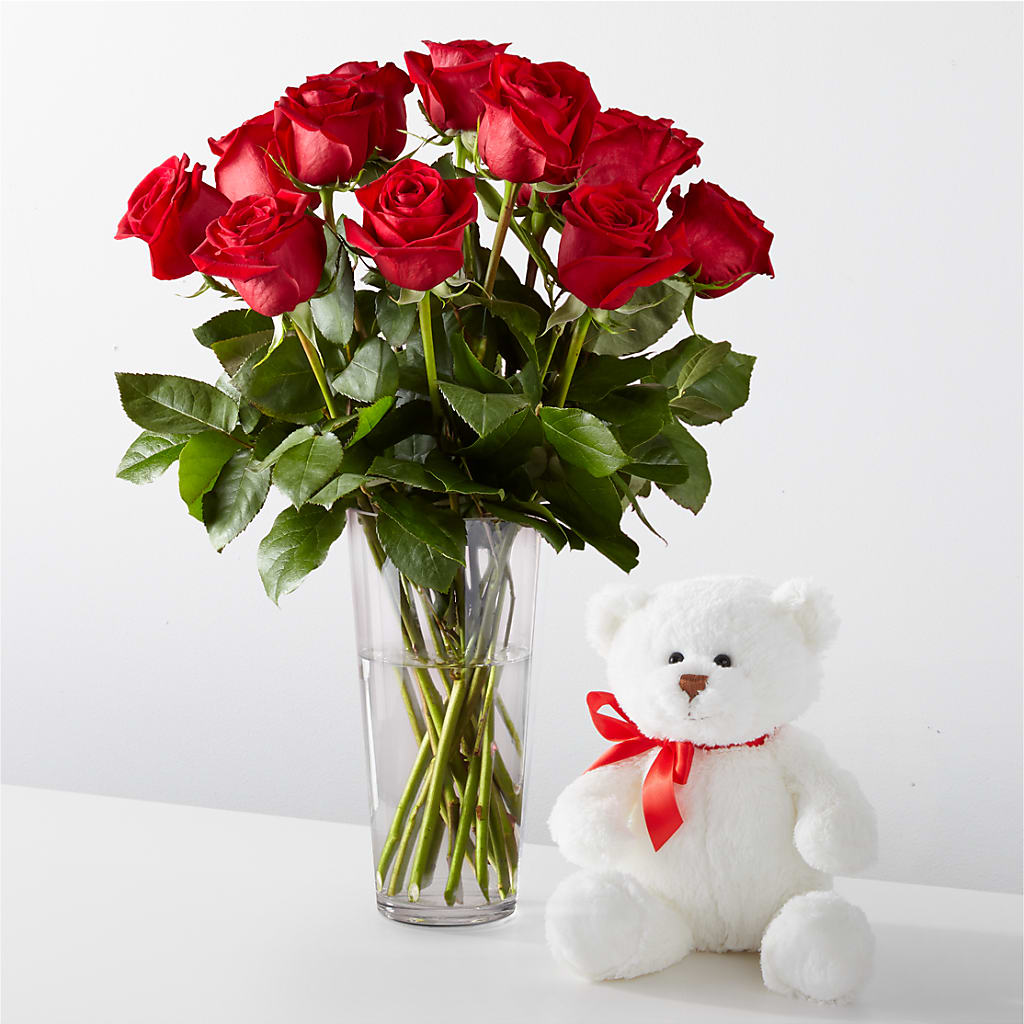 Romantic Long Stem Red Rose Bouquet Bundles –  Garden City Florist, Arlington VA