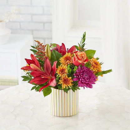 Burgundy Landscape Bouquet –  Garden City Florist, Arlington VA