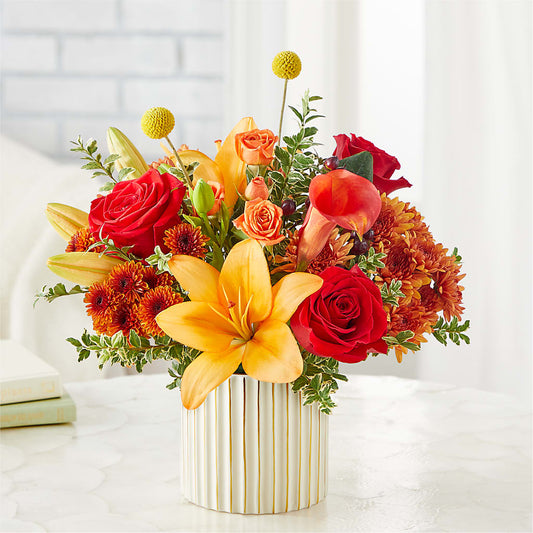Scarlet Skies Bouquet –  Garden City Florist, Arlington VA