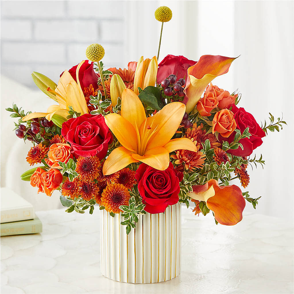 Scarlet Skies Bouquet –  Garden City Florist, Arlington VA