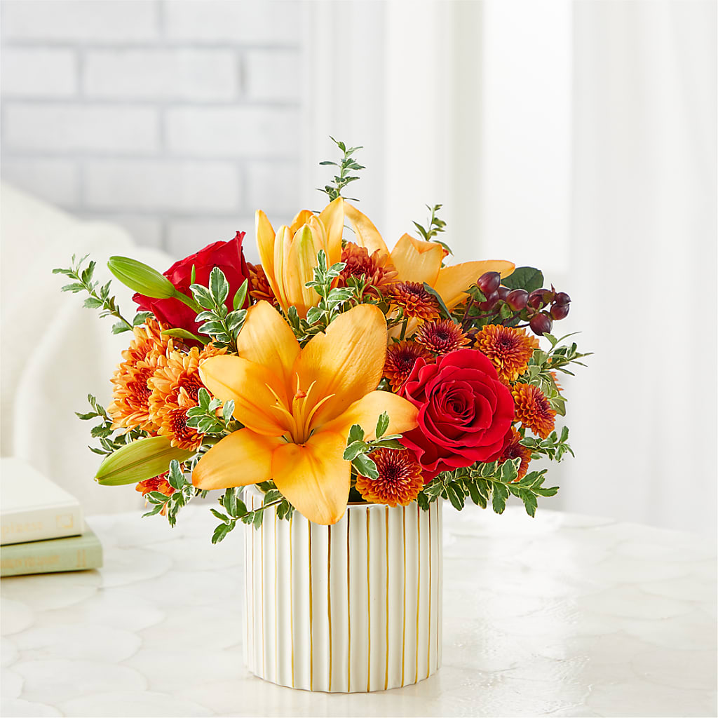 Scarlet Skies Bouquet –  Garden City Florist, Arlington VA
