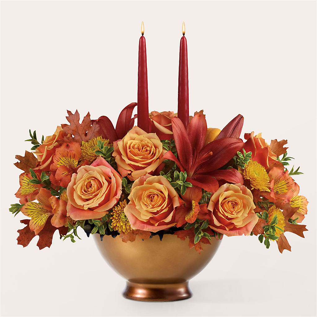 Harvest Table Centerpiece –  Garden City Florist, Arlington VA