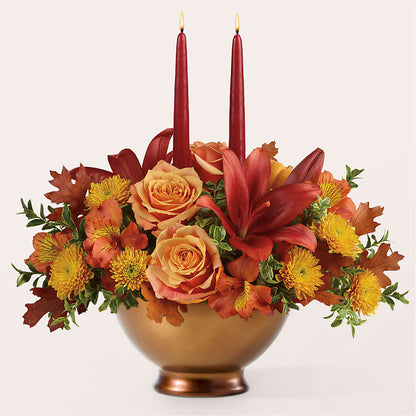 Harvest Table Centerpiece –  Garden City Florist, Arlington VA
