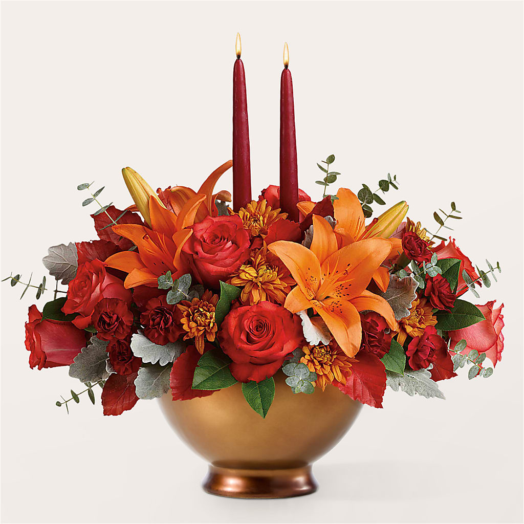 Fruits of Fall Centerpiece –  Garden City Florist, Arlington VA