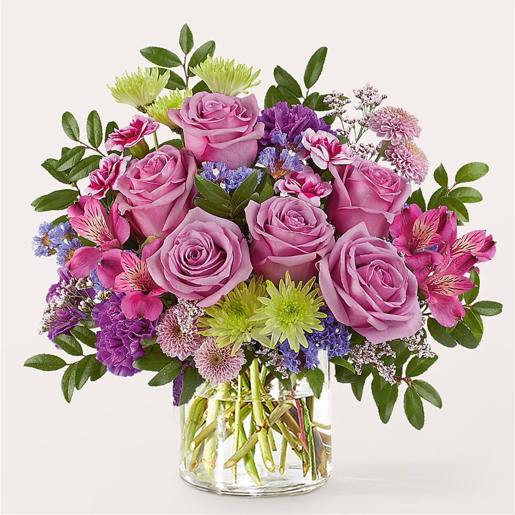 Glass Half Full Bouquet –  Garden City Florist, Arlington VA