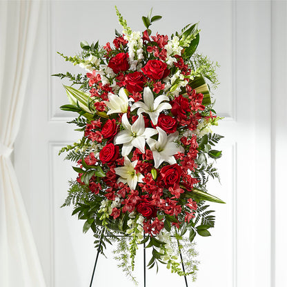 Everlasting Memory Standing Spray –  Garden City Florist, Arlington VA