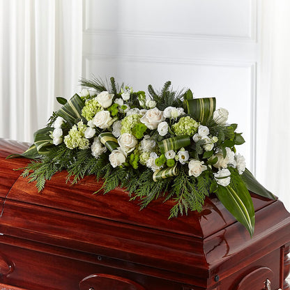 Hopeful Gesture Casket Spray –  Garden City Florist, Arlington VA