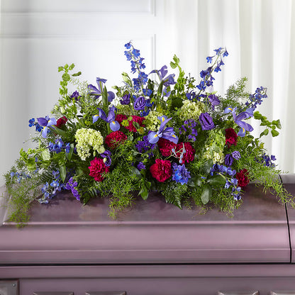 Always Treasured Casket Spray –  Garden City Florist, Arlington VA