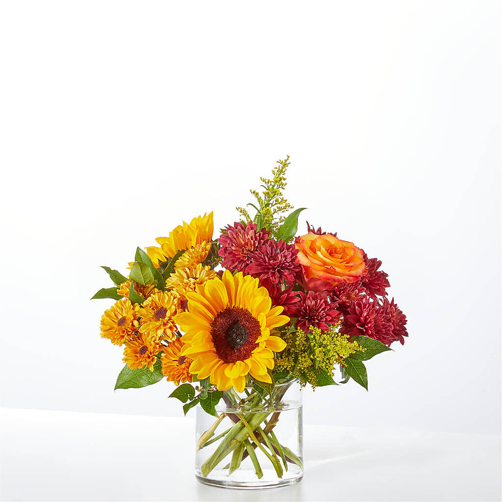 Flannel Scarf Bouquet –  Garden City Florist, Arlington VA