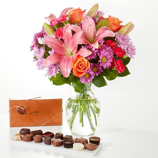 One and Only Bouquet and Chocolate Bundle