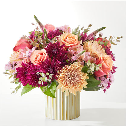 Berry Cobbler Bouquet with Ivory Vase –  Garden City Florist, Arlington VA