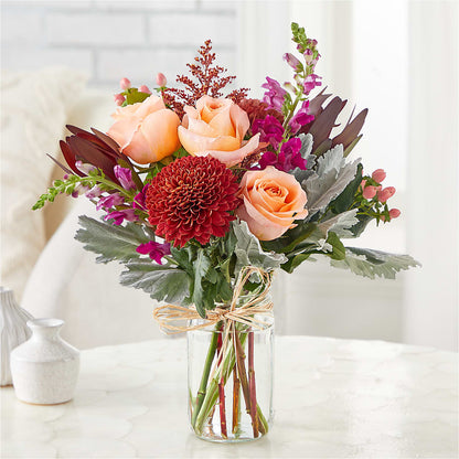 Moody Hues Bouquet –  Garden City Florist, Arlington VA