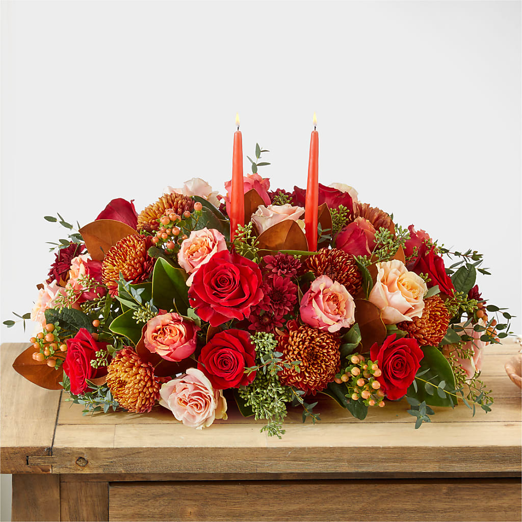 Gather Near Centerpiece –  Garden City Florist, Arlington VA