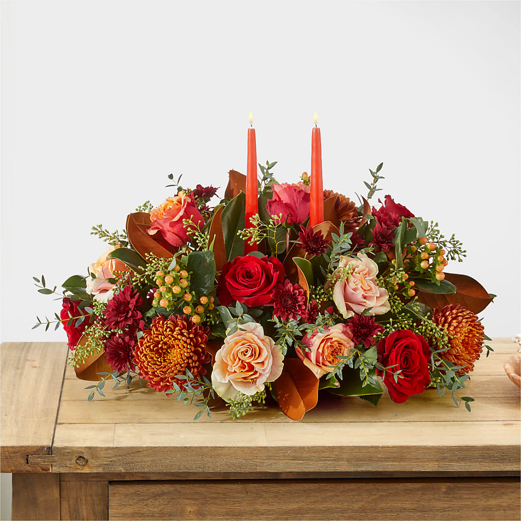 Gather Near Centerpiece –  Garden City Florist, Arlington VA