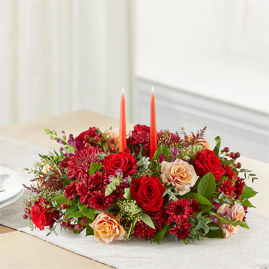 Most Thankful Centerpiece –  Garden City Florist, Arlington VA