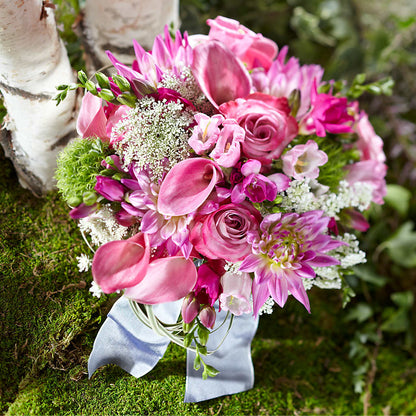 Pink Profusion Bouquet –  Garden City Florist, Arlington VA